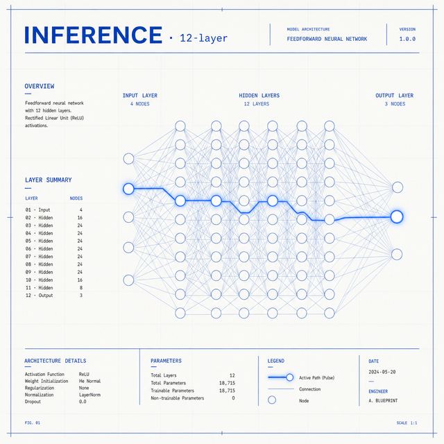 network graph · Editorial Blueprint