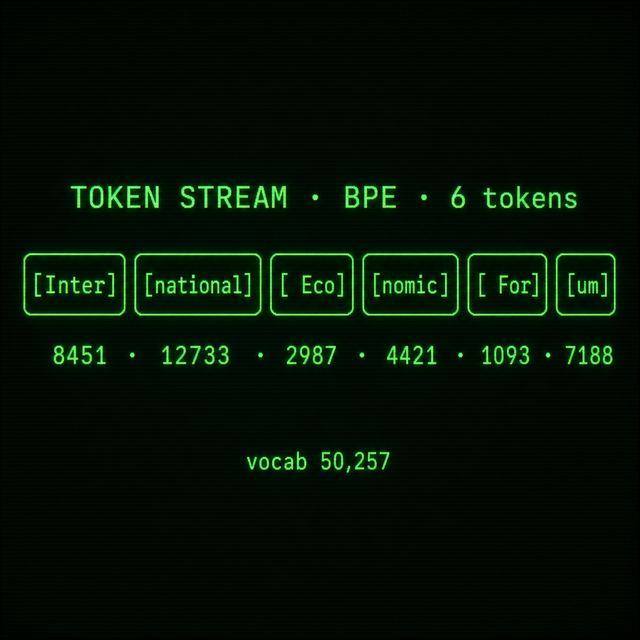 token stream · Phosphor Terminal