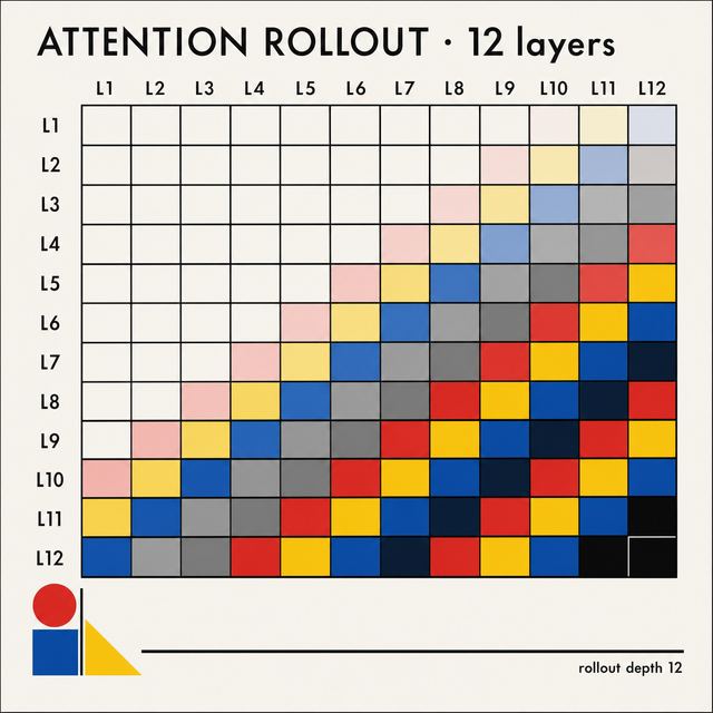 attention rollout · Bauhaus Primary