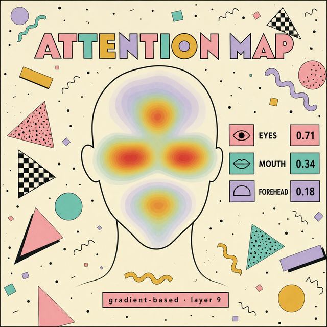 attention heatmap · Memphis 80s