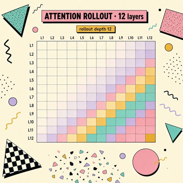 attention rollout · Memphis 80s