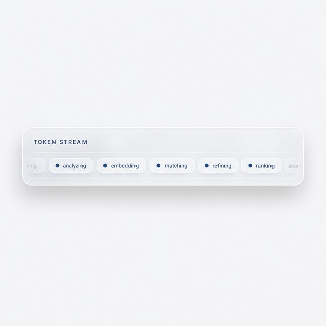 E08 · Token Stream