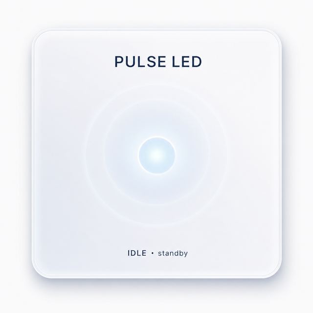 E20 · Pulse LED