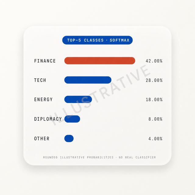 Softmax honest · Editorial Blueprint